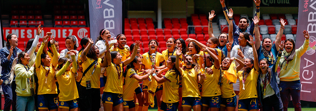 América Sub-19 se coronó como Campeonas del Clausura 2025.